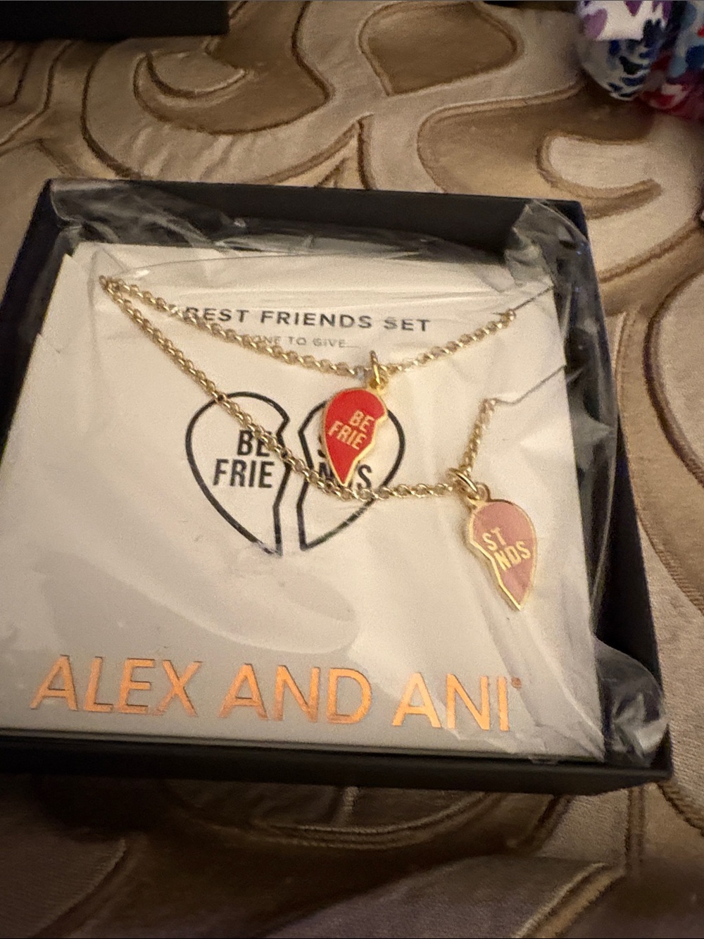 Alex and Ani Color Infusion Best Friends Set of 2 Necklaces
